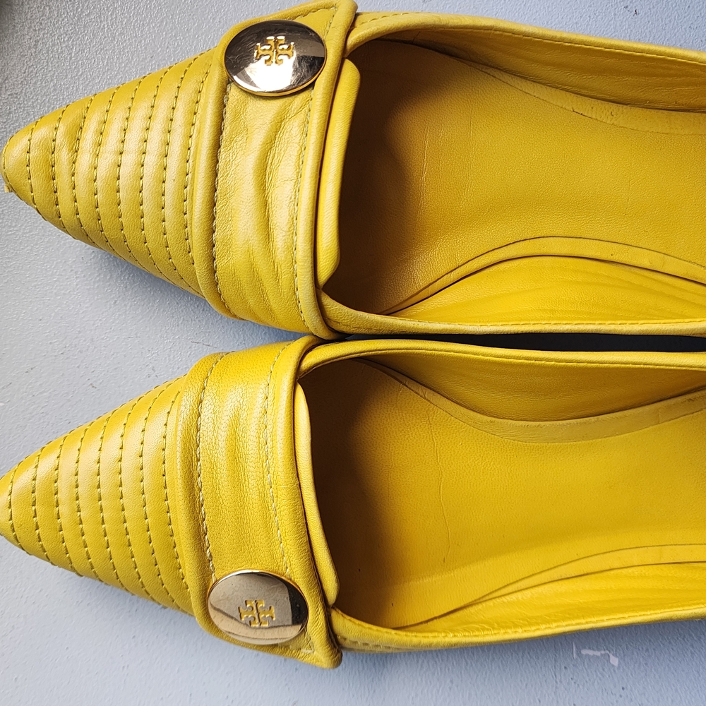 Tory Burch Yellow Women's Shoes